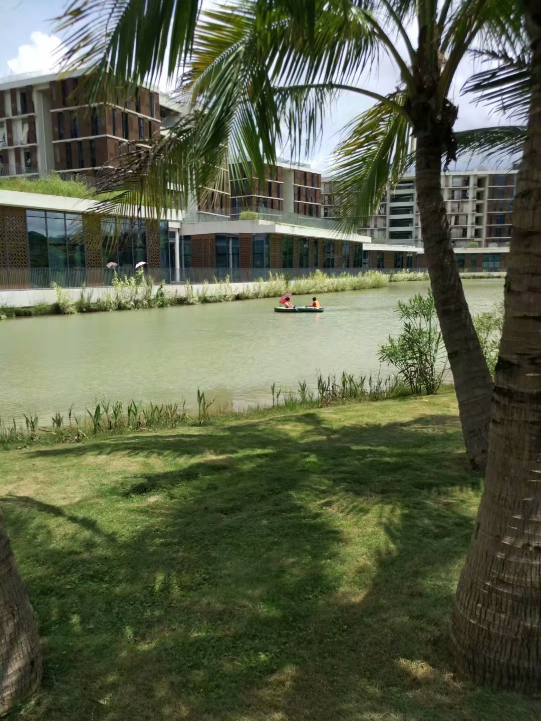 20170705湖中划船